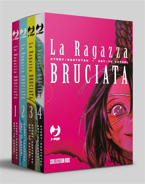 LA RAGAZZA BRUCIATA BOX