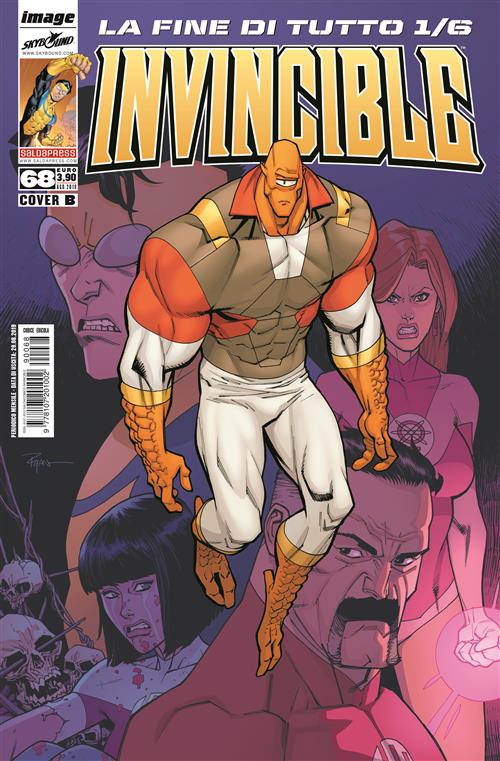 INVINCIBLE SALDAPRESS 68 VARIANT COVER B