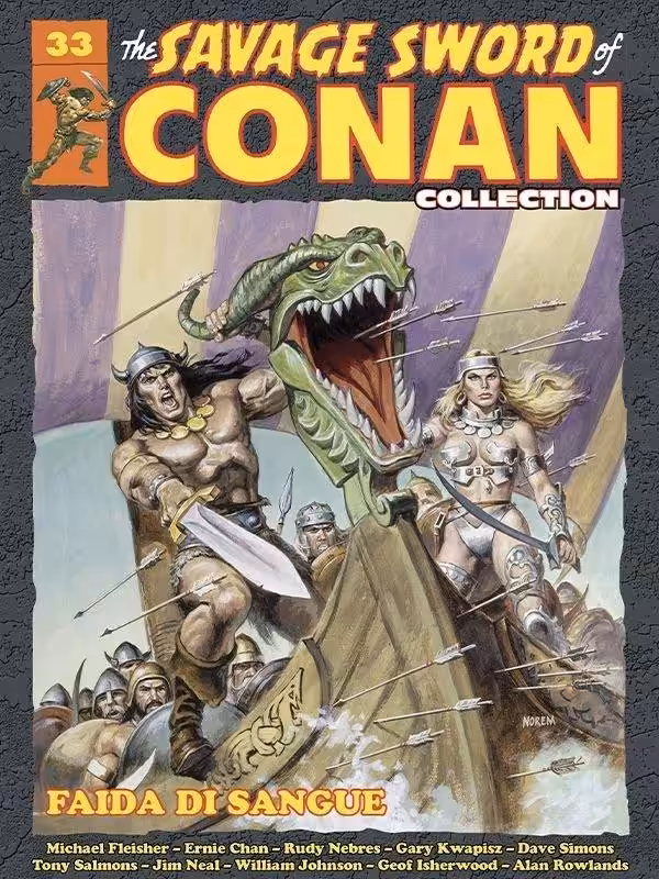 THE SAVAGE SWORD OF CONAN COLLECTION 33 – FAIDA DI SANGUE