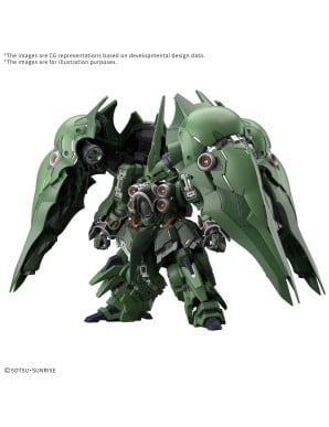 Bandai Master Grade SD MGSD Mobile Suit Gundam NZ-666 Kshatriya