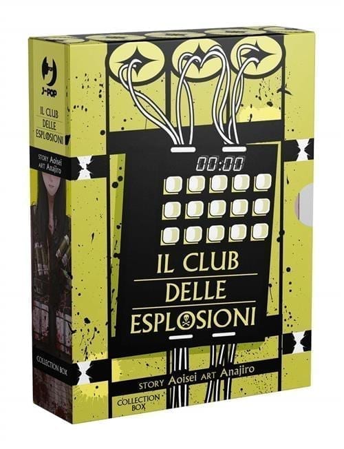 IL CLUB DELLE ESPLOSIONI BOX CONTIENE I VOLUMI 1 – 3