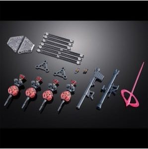 P-Bandai High Grade HGGQ 1/144 Mobile Suit Gundam Expansion Set for gMS-α Red Gundam