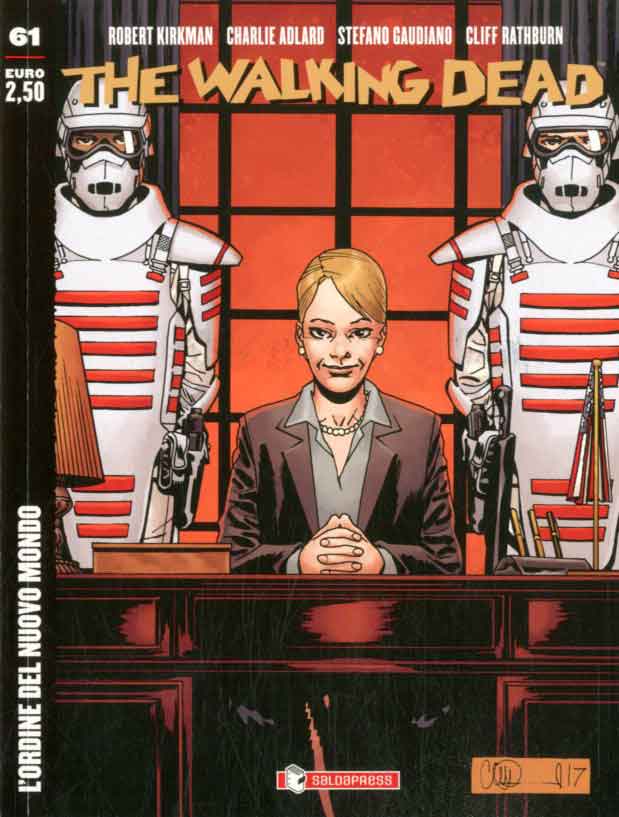 THE WALKING DEAD EDICOLA 61 L’ORDINE DEL NUOVO MONDO