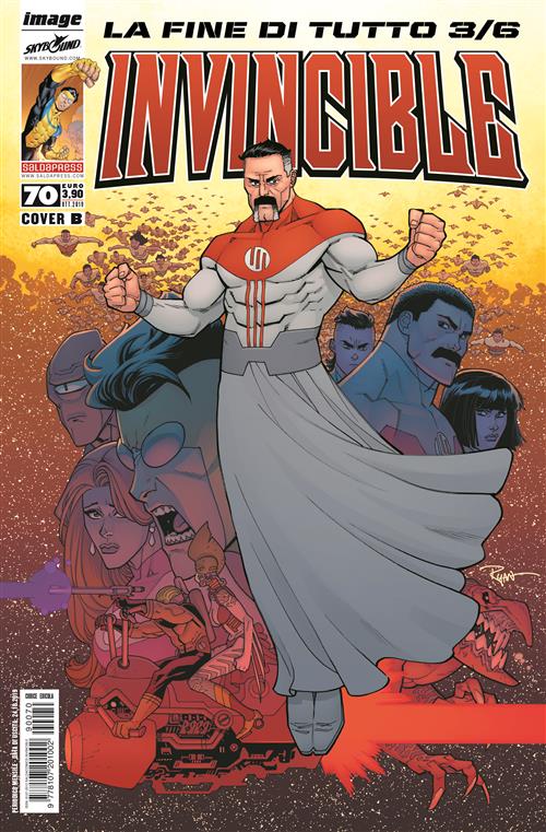 INVINCIBLE SALDAPRESS 70 VARIANT COVER B