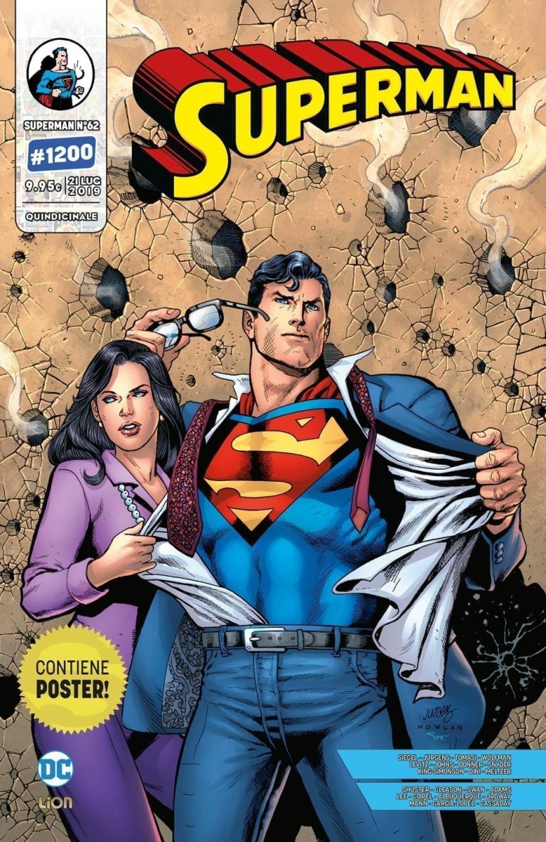 SUPERMAN RINASCITA 62 VARIANT JUMBO