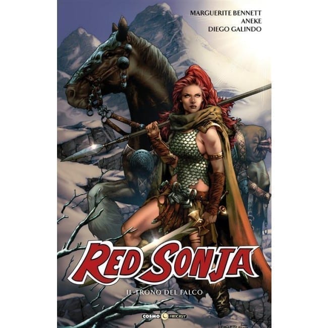 RED SONJA (COSMO) VOL. 4 IL TRONO DEL FALCO COSMO FANTASY 40