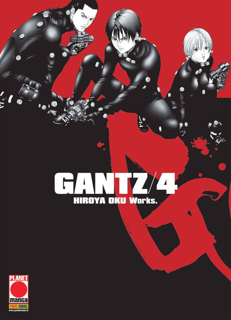 GANTZ NUOVA EDIZIONE 4 PRIMA RISTAMPA