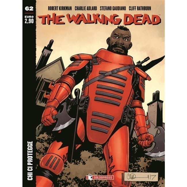 THE WALKING DEAD EDICOLA 62 CHI CI PROTEGGE