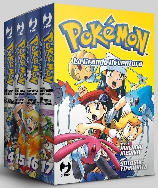 POKEMON LA GRANDE AVVENTURA BOX 5 – VOL. 14-17