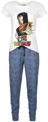 Z – Android 17 | Pigiama | bianco/blu | Dragon Ball