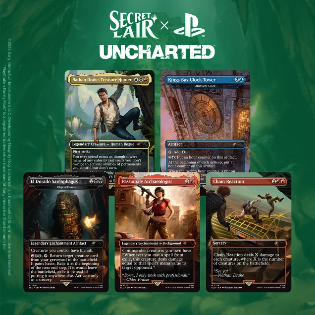 Magic: The Gathering – Secret Lair x Uncharted