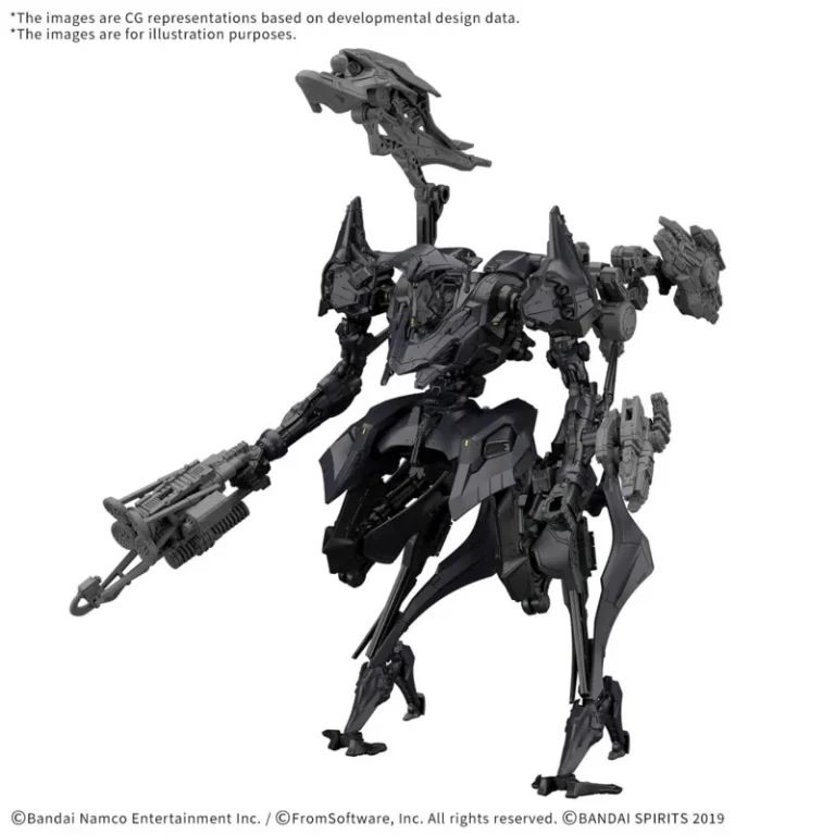 30MM AC #12 ARMORED CORE Ⅵ FIRES OF RUBICON SCHNEIDER NACHTREIHER/40E DUAL NATURE