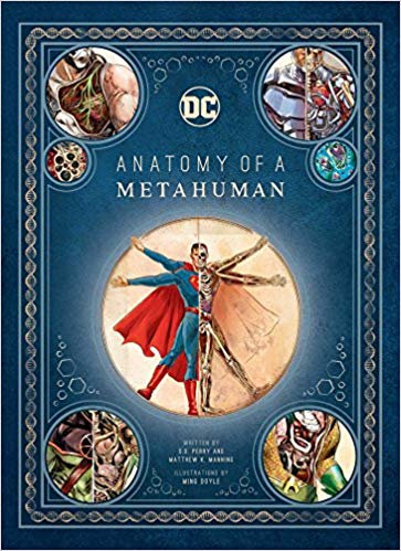 DC COMICS ART BOOK ANATOMY OF A METAHUMAN
