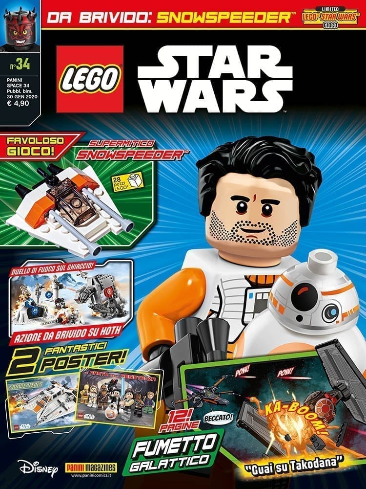LEGO STAR WARS (2015) 34 IN REGALO: IL MINI SET DELLO SNOW SPEEDER PANINI SPACE 34