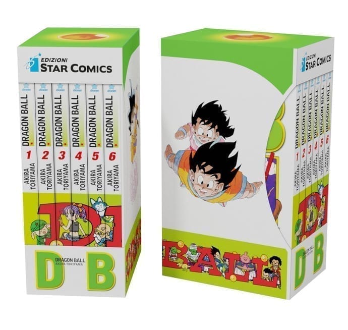 DRAGON BALL COLLECTION 1 DI 7 CONTIENE I VOLUMI DA 1 A 6 DI DRAGON BALL EVERGREEN STAR COLLECTION 1