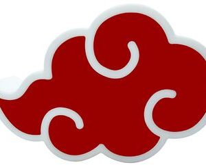 Shippuden – Akatsuki Cloud | Lampade | rosso/bianco | Naruto