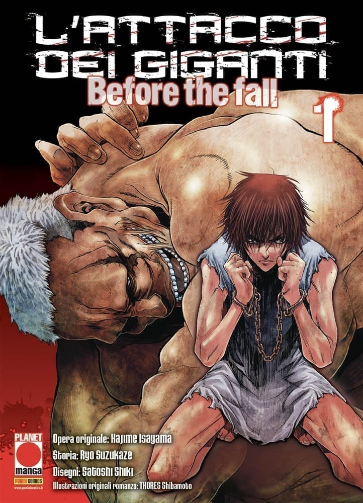 L’ATTACCO DEI GIGANTI – BEFORE THE FALL IL MANGA 1 PRIMA RISTAMPA MANGA SHOCK 3