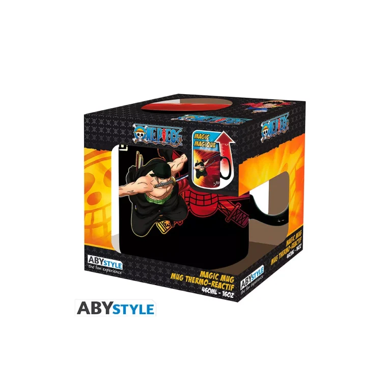 One Piece – TAZZA Heat Change – 460 ml – Zoro & Sanji
