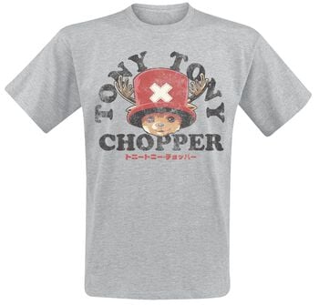 One Piece – Tony Tony Chopper | T-Shirt | grigio | One Piece