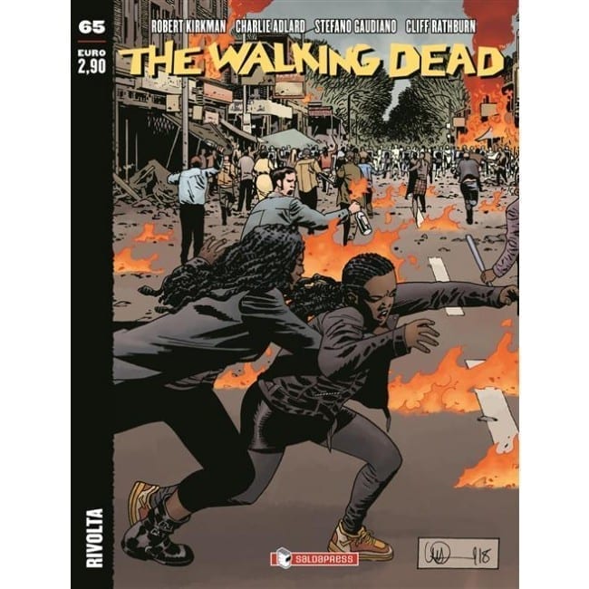 THE WALKING DEAD EDICOLA 65 RIVOLTA