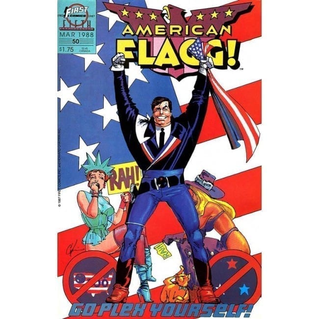 AMERICAN FLAGG 6 NESSUN POSTO E’ BELLO COME CASA PROPRIA COSMO GOLDEN AGE 24