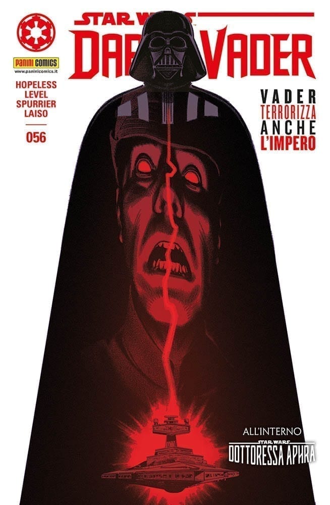 DARTH VADER (2017) 28 DI 39 PANINI DARK 56