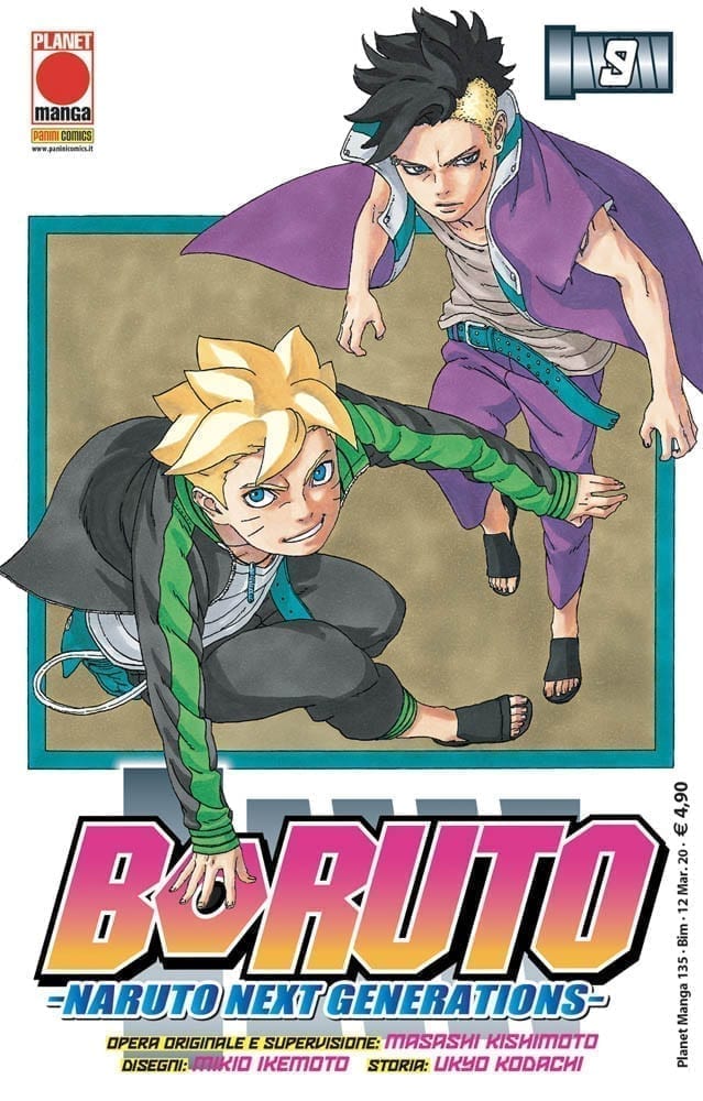 BORUTO: NARUTO NEXT GENERATION 9 PLANET MANGA 135