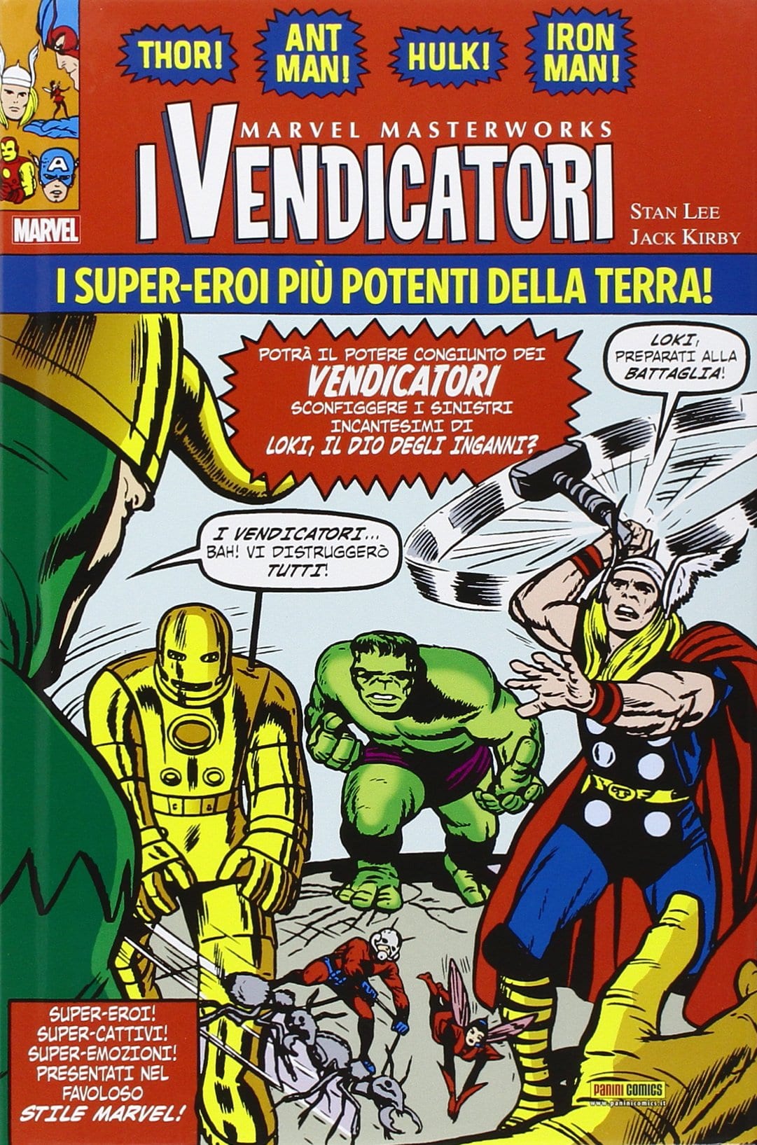 MARVEL MASTERWORKS I VENDICATORI 1 1963-64 SECONDA RISTAMPA