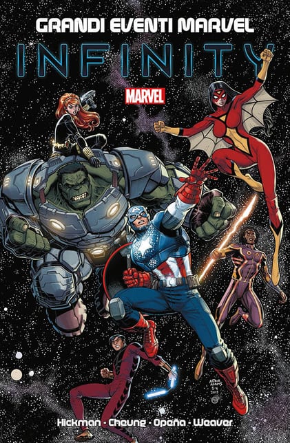INFINITY (2018) PRIMA RISTAMPA GRANDI EVENTI MARVEL