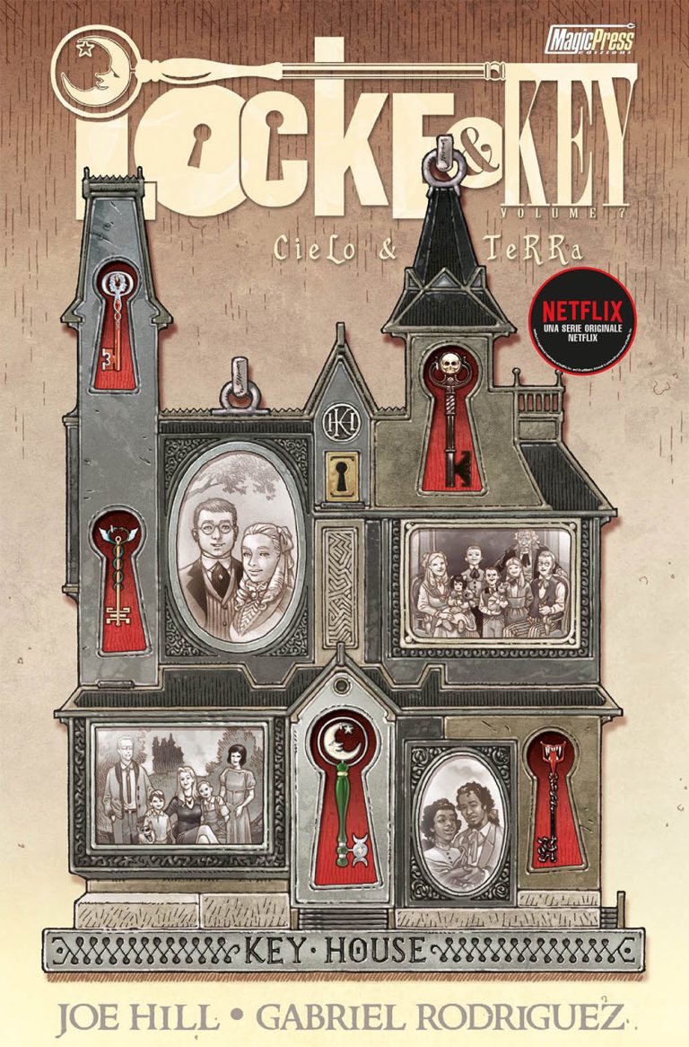 LOCKE & KEY NUOVA EDIZIONE 7 CIELO E TERRA