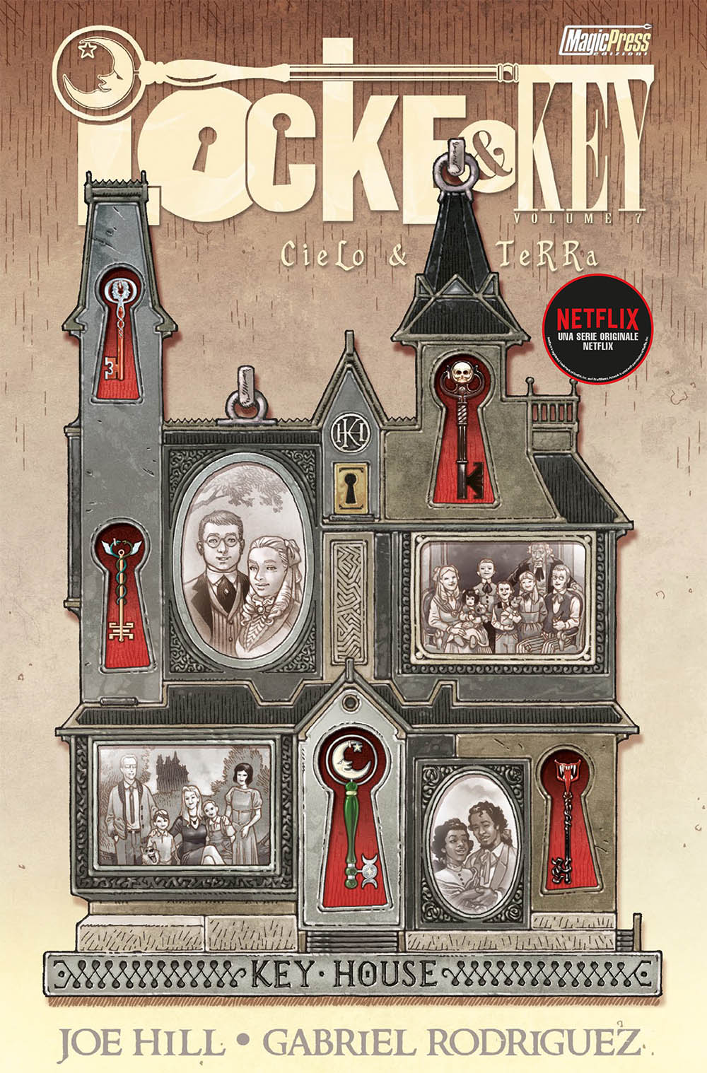 LOCKE & KEY NUOVA EDIZIONE 7 CIELO E TERRA