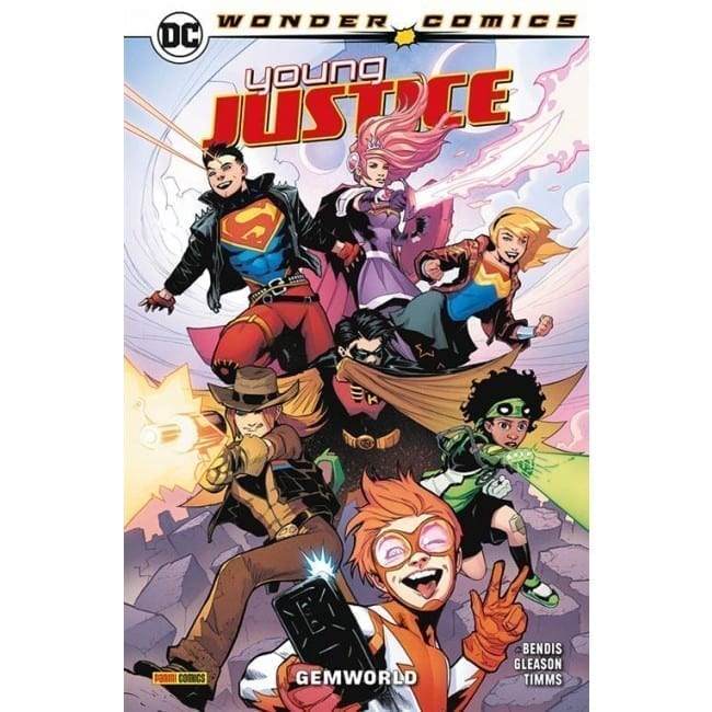 YOUNG JUSTICE (PANINI) VOL. 1 GEMWORLD WONDER COMICS COLLECTION