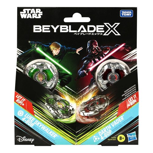 Hasbro BeyBlade X Disney: Star Wars – Luke Skywalker vs. Darth Vader