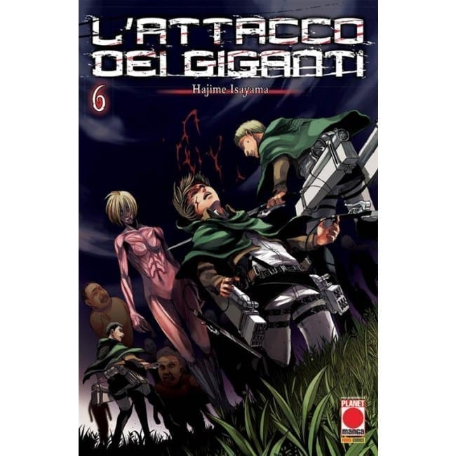 L’ATTACCO DEI GIGANTI 6 DI 34 QUARTA RISTAMPA