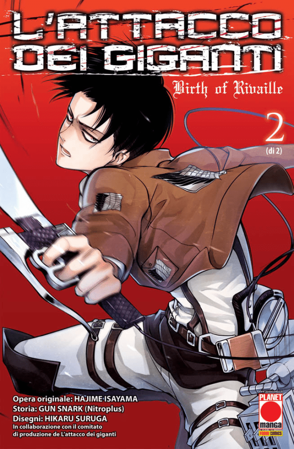 L’ATTACCO DEI GIGANTI BIRTH OF RIVAILLE 2 TERZA RISTAMPA
