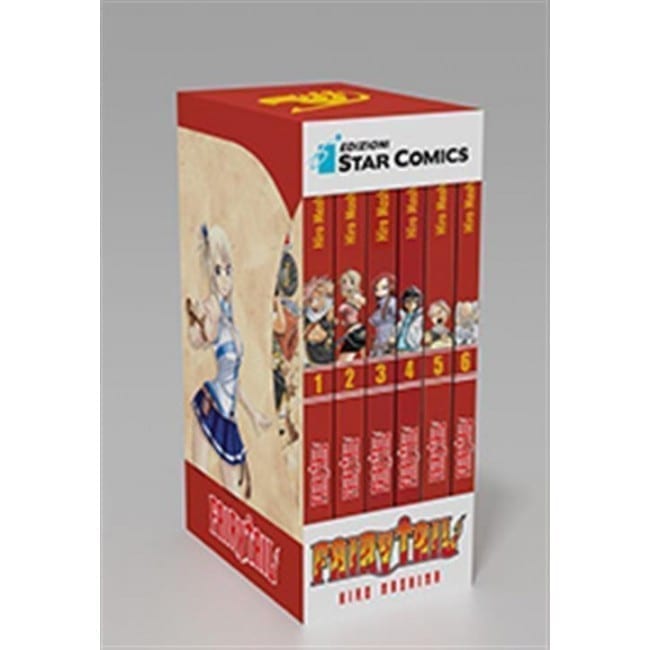 FAIRY TAIL COLLECTION 1 DI 11 CONTIENE I VOLUMI 1 – 6