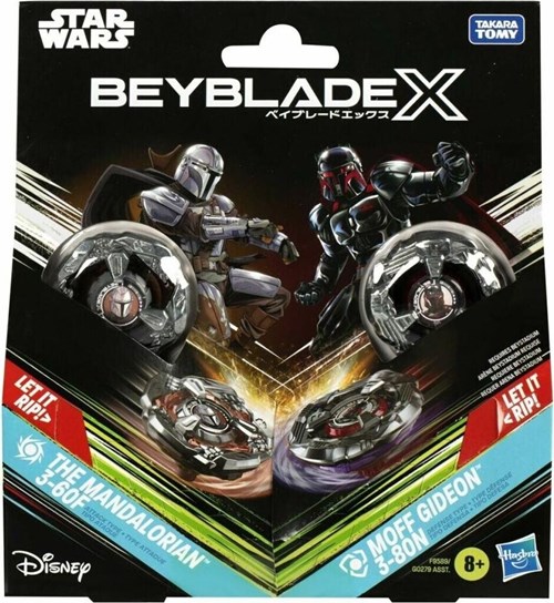 Hasbro BeyBlade X Disney: Star Wars – The Mandalorian vs. Moff Gideon
