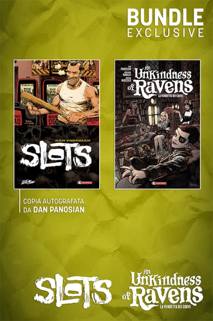 Slots + An Unkindness of Ravens – Bundle · Con copia autografata