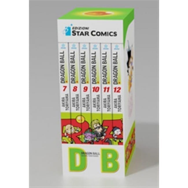 DRAGON BALL COLLECTION 2 DI 7 CONTIENE I VOLUMI DA 7 A 12 DI DRAGON BALL EVERGREEN STAR COLLECTION 2