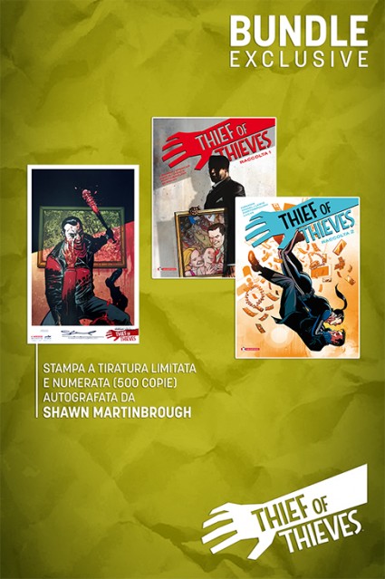 Thief of Thieves Raccolta 1-2 – Bundle · Serie completa, con stampa autografata