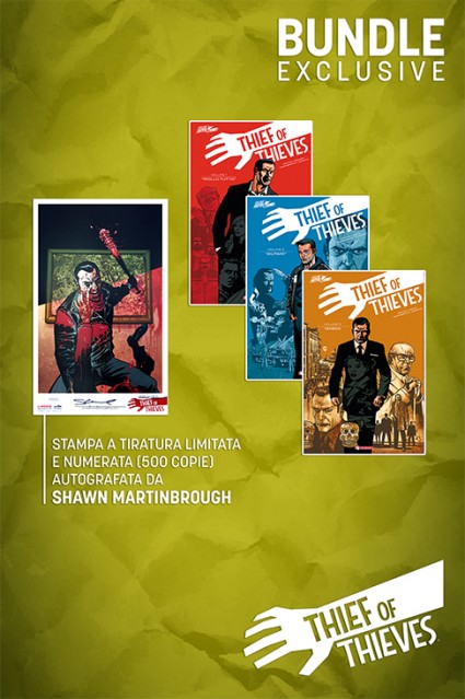 Thief of Thieves vol. 1-3 – Bundle · Con stampa autografata