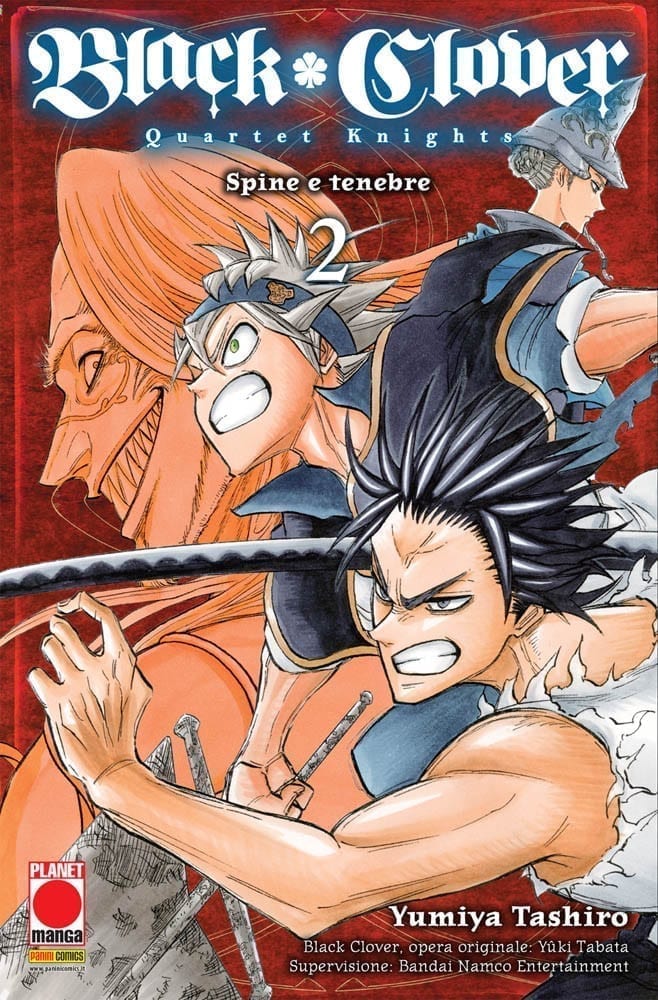 BLACK CLOVER QUARTET KNIGHTS 2 DI 6 POWERS 9