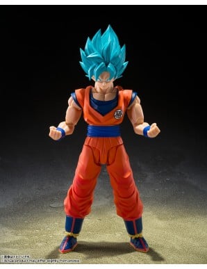 Bandai S.H. Figuarts Dragon Ball Super Son Goku Super Saiyan God Super Saiyan Blue Power Transcending Limits