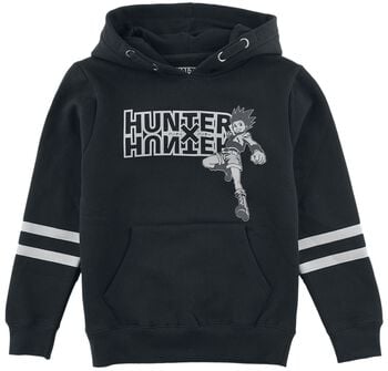 Kids – Gon | Felpa con cappuccio | nero | Hunter x Hunter