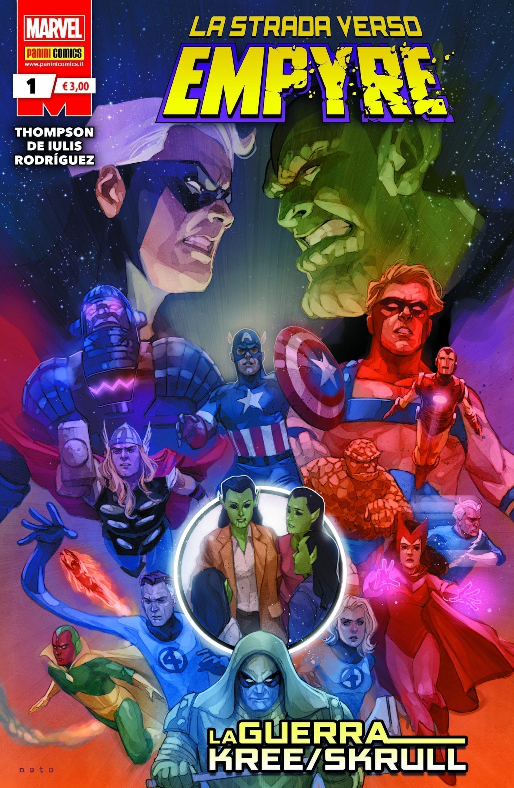 LA STRADA PER EMPYRE MARVEL MINISERIE 235