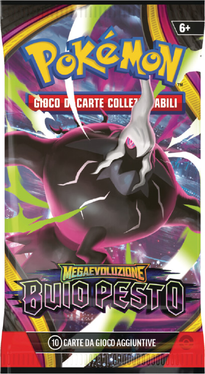 POKEMON MEGAEVOLUZIONE BUIO PESTO – 1 BUSTINA