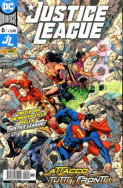 JUSTICE LEAGUE (PANINI) 6