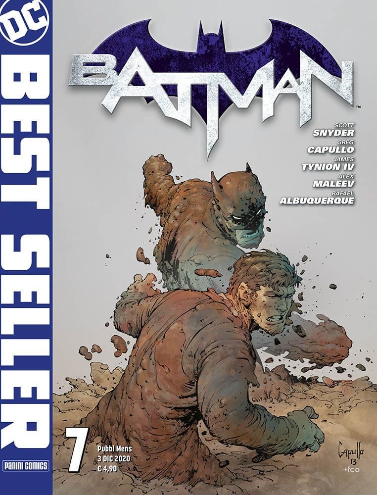 BATMAN DI SCOTT SNYDER & GREG CAPULLO 7 DC BEST SELLER 7