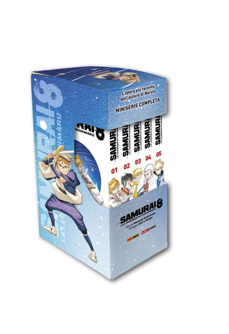 SAMURAI 8 – LA LEGGENDA DI HACHIMARU COFANETTO CONTIEN I NUMERI 1 – 5