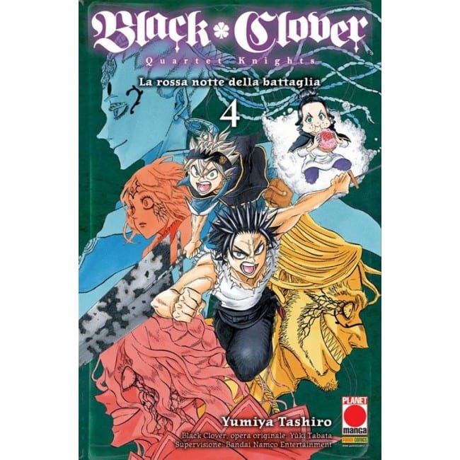 BLACK CLOVER QUARTET KNIGHTS 4 DI 6 POWERS 11